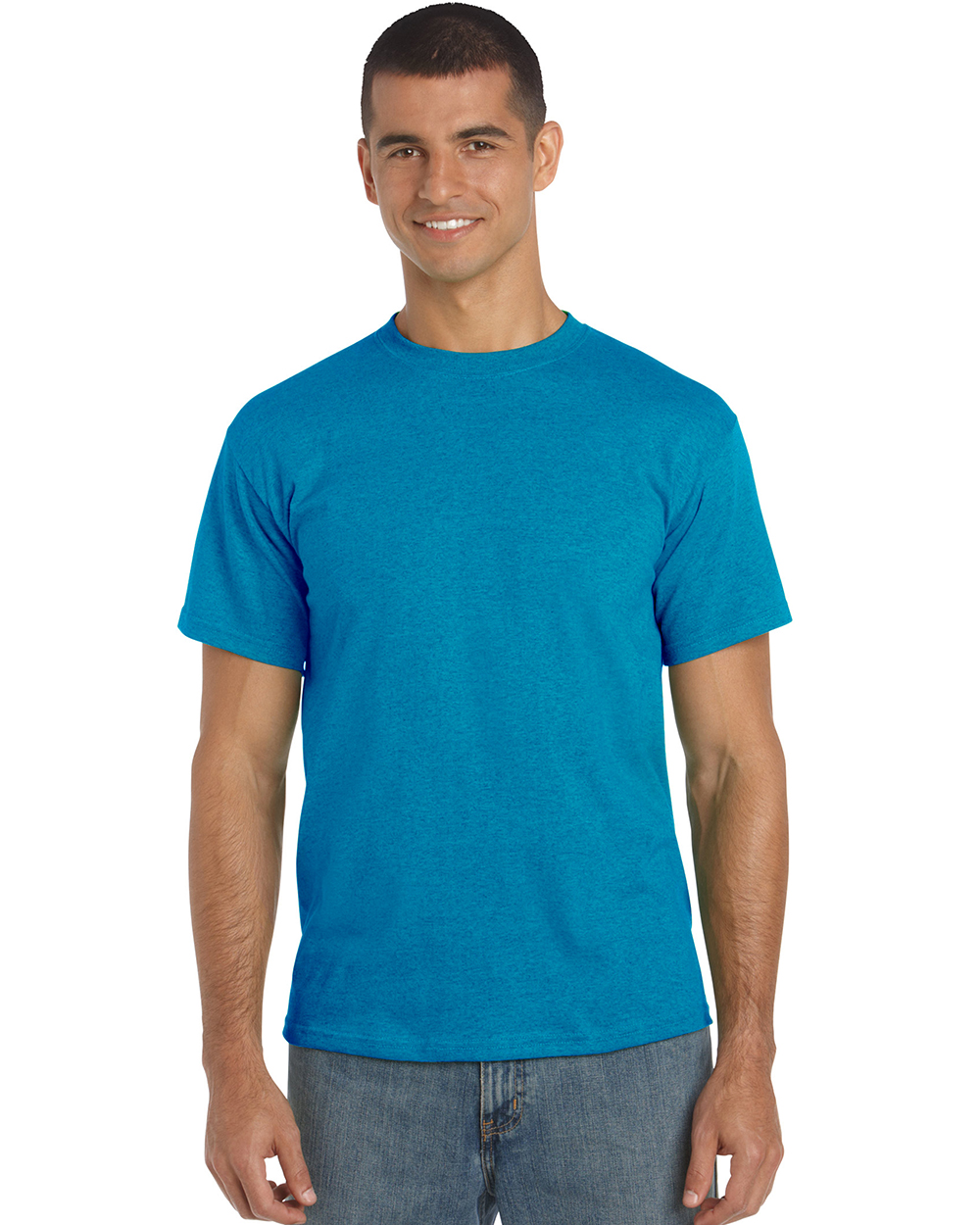 Gildan 5000 Heather Sapphire