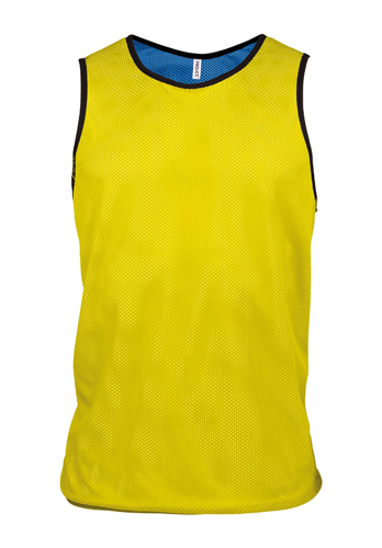 Proact 042 All Sports Reversible Bib Fluorescent Yellow / Sporty Royal Blue