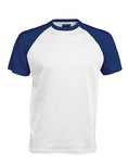 Kariban Baseball White/Royal Blue