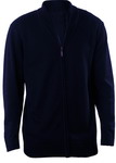 KARIBAN Mens Zip Navy