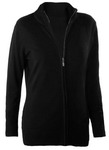 KARIBAN Ladies Zip Black